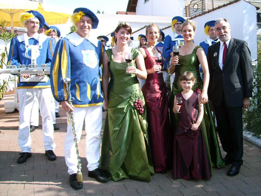 Auf dem Rotweinfest in Ingelheim 2011 (szd)